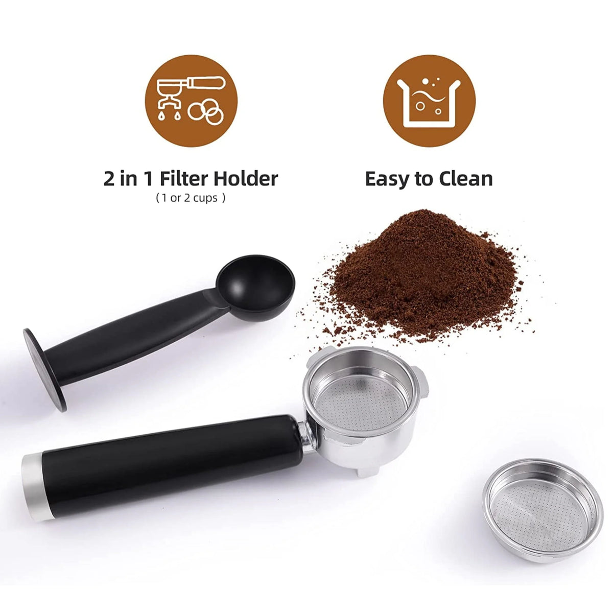 20 Bar Espresso Machine with Milk Frother Steam Wand T838